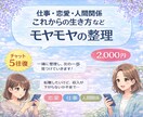 悩みやモヤモヤを整理し心を軽くします 頭と心のモヤモヤを整理し、気持ちをすっきり整えます/5往復 イメージ1