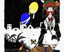 ダークなイラストお描きします MV用イラストやジャケ写、壁紙などにぜひ！ イメージ4