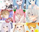 アイコンイラストや長方形イラスト描きます オリジナル作品をそのままに生み出す イメージ3