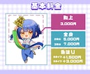 アナタだけのミニキャラ描きます アイコン、歌ってみた動画、グッズ映えするイラストを描きます！ イメージ2