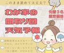 驚きのコスパ！「わが家の間取図天気予報」いたします 「このまま進めて良い？」そんな疑問に展示場設計者が一発回答！ イメージ1