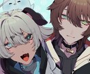 SNSのアイコン等描きます ヘッダーイラストや動画等商用利用も可 イメージ3
