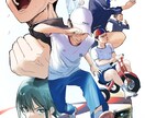 スピーディに魅力的なキャラクター描きます 先着5名様限定価格！実績確保のため特別価格で対応いたします イメージ2