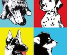 絵具で手書きの愛犬との特別な瞬間を描きます 世界でたった1枚の宝物をアートとして残しませんか？ イメージ1