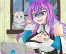 立ち絵、アイコン、キャラ制作など何でも承ります スタイルのいい女性からムキムキの男性まで幅広く描きます！ イメージ10