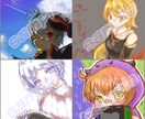 SNSアイコンの作成します あなた用のイラストを描きます。 イメージ1