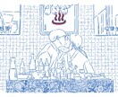 シンプルアでお洒落なアイコン描きます 現役イラストレーター、シンプルで繊細なイラストをお届けします イメージ1