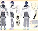 絵柄寄せ可！VTuber向け活動イラスト製作します 固定キャラを理想のイメージで作画！一枚絵・動画使用・グッズも イメージ8
