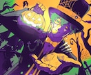 ビビッドで目を引く色彩！世界観イラスト描きます 商用OK！MV・歌ってみたのサムネイル、アイコン、１枚絵など イメージ2
