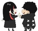 歌ってみたなどで使える！本家風イラストを制作します アニメ・ゲーム・など、さまざまな作品に似せたを制作もok イメージ5