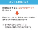 中学生の勉強の習慣化をサポートします 勉強報告＋ポイント制度で、勉強の習慣化を1ヶ月間サポート イメージ4
