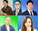 問い合わせにつながるビジネスアイコンを制作します 初見から信頼されるビジネス用似顔絵アイコンを描きます イメージ9