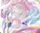 可愛い女の子のSNSアイコン・立ち絵を描きます アナログイラストのようなタッチが得意です！ イメージ5