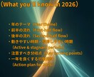 2026年の運勢をC36因果カードで読みます 2026年のテーマ・流れ・注意点等を、 読み解きます。 イメージ3