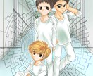 コミック系イラスト＆カット賜ります コミックイラストが欲しい広告・WEB・個人観賞用まで！ イメージ2