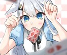 かわいいアイコンをデジタル描きます 最短2日で納品！小物追加もok イメージ7