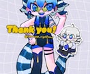 かわいい！デフォルメキャラ描きます アイコン、グッズ、サムネ用途いろいろ！表情差分も！ イメージ2