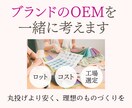 OEM監修・アパレルブランド立ち上げサポートします 個人ブランドのOEMをプロが監修！コストや生産の相談を受付 イメージ1