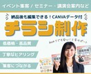 集客に繋がるチラシ制作します イベント・セミナーの告知チラシおまかせ！ イメージ1