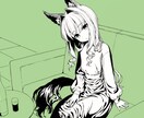 SNSアイコン、一枚絵などの制作できます 流行りのアニメ塗りの美少女イラストを得意としています。 イメージ4