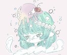 アイコン用 イラスト作成したします SMSで使えるアイコン用のイラスト描きます イメージ5