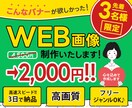 WEB画像制作いたします 【先着3名様限定！】2千円で最高画質WEB画像制作します！！ イメージ1