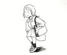 手書きのイラストを提供します 似顔絵、挿絵等に！シンプルなイラストが好きな方にオススメです イメージ5