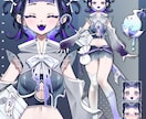 唯一無二のキャラデザ、魅力的なイラストを制作します 独創的なキャラデザが得意です！かっこいいも可愛いも対応可能！ イメージ6