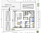 住宅の間取りを提案します 平面図とパースを納品。現役の設計士として理想の間取りを作成 イメージ5
