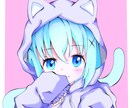 SNS用の女キャラのアイコン描きます 2次創作、オリジナルどちらでも描けます。 イメージ2