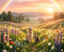 愛しいあの子の声を虹の橋から届けます 震えるほど逢いたい…あの子からの愛を魂込めて繋ぎます イメージ3