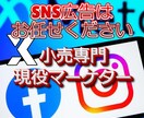 EC～実店舗まで小売31年の経験でSNS集客します 小売業で売上を伸ばしてきた実務経験が豊富。課題解決に尽力！ イメージ1