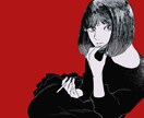 商用可！白黒のイラスト作成します 個性的な白黒のイラストをご提供します！ イメージ4