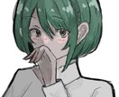 SNSに使えるイラスト描きます SNSのアイコンにつかえる人物イラストオーダー承ります イメージ2