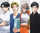 立ち絵制作します TRPGやフリーゲーム、SNS等で使用する立ち絵を制作します イメージ1