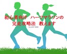 初心者向け　ハーフマラソンの完走攻略法教えます 挑戦したいけど自信がない、完走したい方　サポートします！ イメージ1