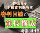 男子選手の演技構成考えます 審判目線でレベルに合わせた減点されにくいものを提供します イメージ1