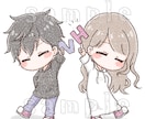 クレヨン風ゆるふわイラスト制作します 自分だけのアイコン、待受、トーク背景を★多様性あり！ イメージ6