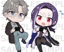 ミニキャラのイラスト描きます SNS、サムネ、グッズ用などかわいいミニキャラ描きます！① イメージ6