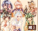 グッズや様々な用途に使えるイラスト制作します グッズ用、記念用、ゲームに使えるイラスト制作 イメージ7