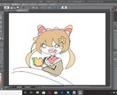 イラストやアイコン画像を描きます あなたの要望に応じてイラストを描きます。 イメージ3