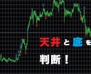 チャートの天井と底を判断するインジケータを届けます 秘密のロジックがチャートの点底を見極めます。 イメージ1