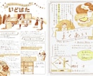 用途いろいろ【新聞風チラシ】かわゆく♡手描きします ！思わず読んじゃう〜チラシやニュースレターイラスト多めも◎！ イメージ8
