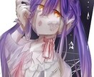 youtubeやショートMV動画のイラスト描きます 簡易アニメーションにするためのパーツ分け可能です！ イメージ3