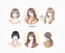 手描き✦︎大人可愛いイラストを制作します 大人可愛いオリジナルイラストで印象にのこるアカウントに✦︎ イメージ6