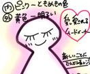 イラスト画像付きオーラ鑑定します 分かりやすいイラスト付きでオーラ鑑定致します。 イメージ2