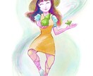 イラストを描きます 水彩画風タッチのデジタルイラスト イメージ2