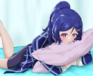 人物メインでイラスト描きます オリキャラ大歓迎！キャラデザが必要な方も相談してください。 イメージ8