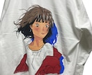 着古したTシャツなどにオリジナルの絵を描きます 世界に1枚だけのオリジナルトップスはいかがですか？！ イメージ1