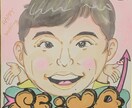 夢が叶って笑顔のあなたの似顔絵＝笑顔絵を描きます あなたの夢・なりたい自分を教えてください。 イメージ5